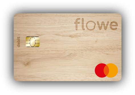 Wooden Card Sustainable Lifestyle New Challenger Bank Launched