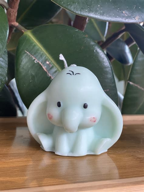 Elephant Candle Realistic Candle Fragrance Animal Decor Candle Funny