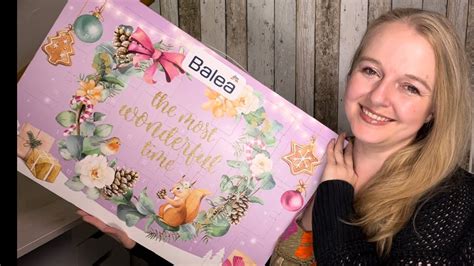 Balea Dm Adventskalender Unboxing Youtube