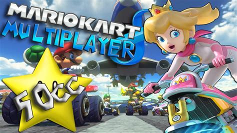 Mario Kart 8 Multiplayer 50cc Star Cup Nintendo Wii U Walkthrough