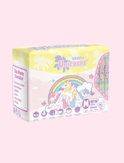 Tykables Unicorn Windeln Mit Plastik Folie Diaper Minister