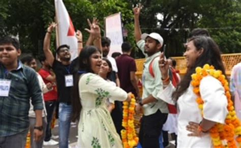 Pictures Delhi University Election Fever Across North Campus Abvp Nsui