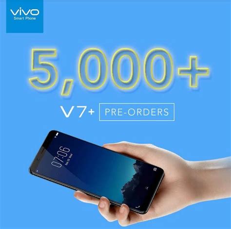 Vivo Philippines Received More Than 5000 V7+ Pre-orders - TeknoGadyet