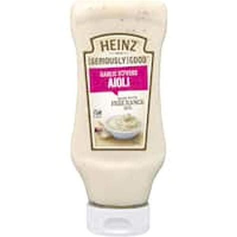 Heinz Seriously Good Garlic Lovers Aioli 500ml Nz