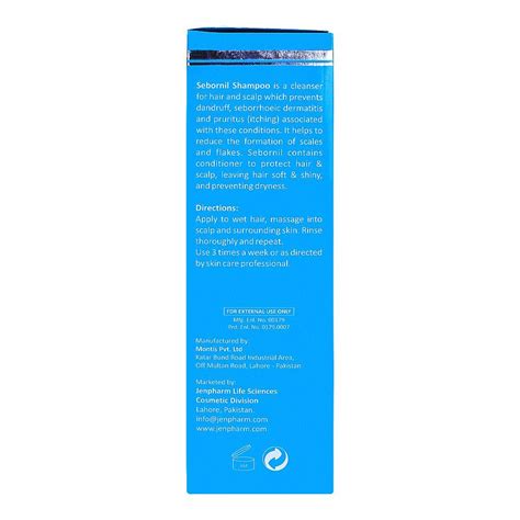 Purchase Jen Pharm Sebornil Shampoo 100ml Online At Best Price In