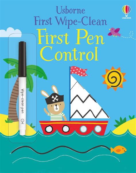 First Wipe Clean Book First Pen Control Edc Usborne