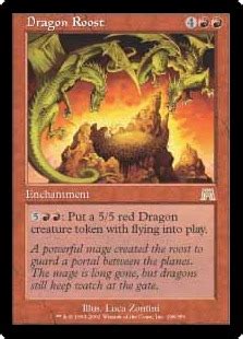 Perchoir Du Dragon Dragon Roost Carte Magic The Gathering Playin