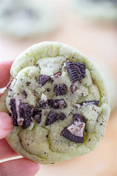 Receta De Galletas De Menta Con Trozos De Oreo PFCONA