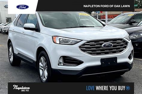 Pre Owned 2019 Ford Edge SEL 4 Door SUV In Oak Lawn FP0172 Napleton