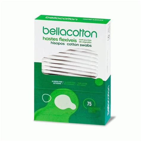 Hastes Flexiveis Bella Cotton Cx C Un Johnson Johnson Cotonete