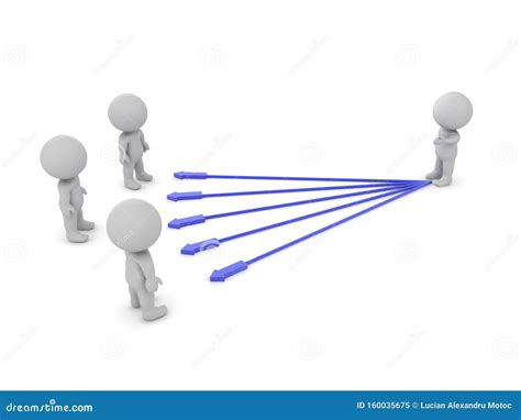 Giving Direction Vector Cartoon Illustration | CartoonDealer.com #72334666