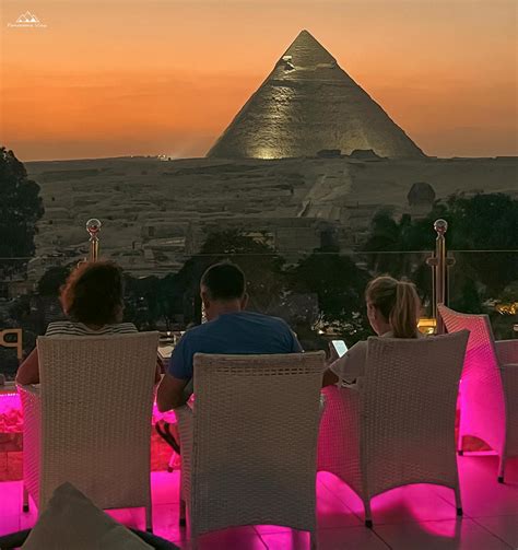 Photo Gallery Panorama View Pyramids Cairo Egypt