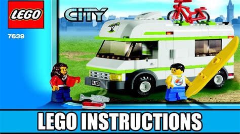 Lego Instructions City 7639 Camper Youtube