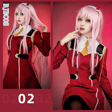 02 Zero Two Cosplay Costume Darling In The Franxx Cosplay Dfxx Women