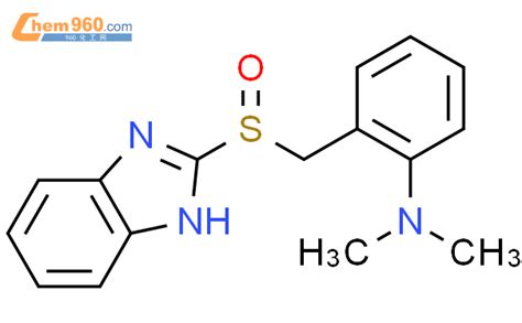 100924 68 3 Benzenamine 2 1H Benzimidazol 2 Ylsulfinyl Methyl N N