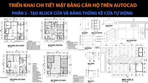 CÁCH TẠO BLOCK THUỘC TÍNH ĐỂ TẠO BẢNG THỐNG KÊ TỰ ĐỘNG TRÊN AUTOCAD