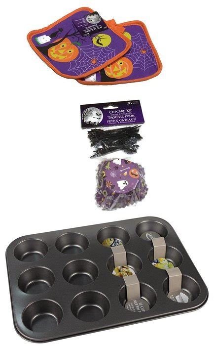 Halloween Decorations Cupcakes Kit Includes Cupcake Pan Cupcake