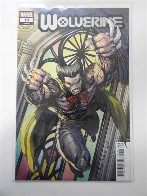 Wolverine 19 Tyler Kirkham Villains Reign Variant 2022 Comic