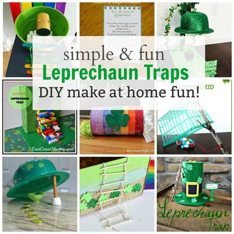 Easy Leprechaun Traps To Make At Home Leprechaun Trap Kindergarten