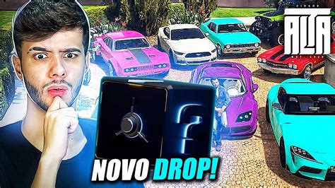 NOVO DROP DE CARROS NO CIDADE ALTA GTA RP YouTube