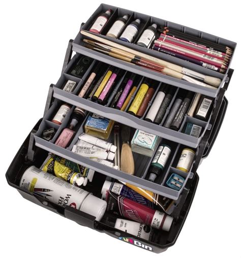 Artbin Three Tray Art Supply Box 6893ag