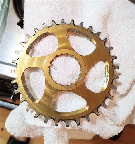 Blackspire Snaggletooth Gold Direct Mount Chainring Raceface Cinch