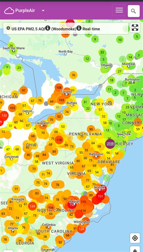 Nyc Air Quality Returns To Moderate For First Time Since Monday R Nyc