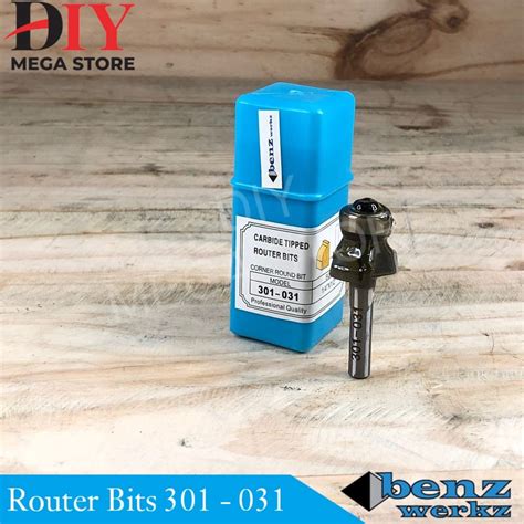 Jual Router Round Over Bit Mata Profil 25 4 Mm X 1 4 Benz Werkz