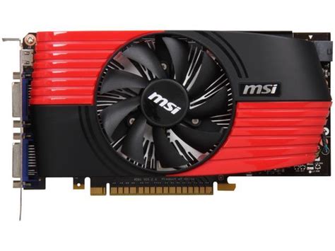 MSI GeForce GTX 550 Ti Fermi Video Card N550GTX Ti M2D1GD5 OC