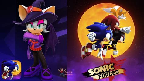 Sonic Forces Speed Battle Halloween Unlocking Witch Rouge Gameplay