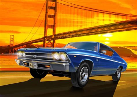 Papel Pintado 69 Chevelle