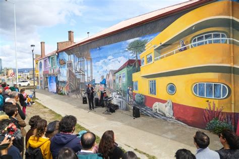 Inauguran Mural Que Retrata La Cotidianidad De Punta Arenas