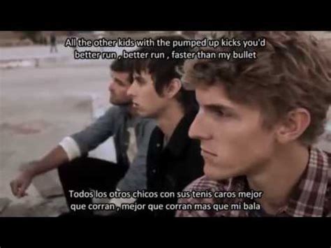 Foster The People Pumped Up Kicks Sub español e ingles video oficial