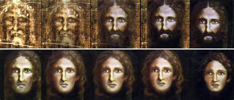 Is This The Face Of Jesus Christ As A Boy New Pics Of Turin Shroud