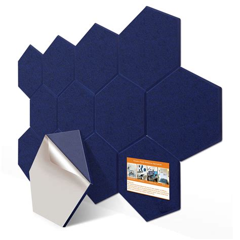 Buy Dekiru Pack Self Adhesive Hexagon Acoustic Panels Sound Proof