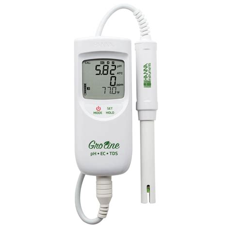 Hanna Ph Ec Tds Portable Meter Urban Grow Garden Supply