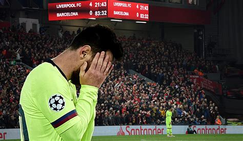 Messi Admits Liverpool Champions League Defeat Ruined His Season