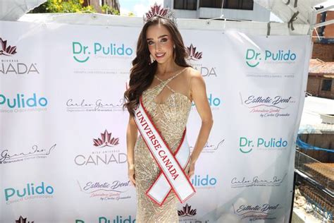 Conoce A Madison Kvaltin Miss Universe Canad En Su Visita A