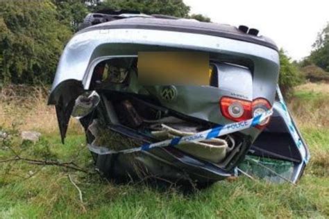 Fife Driver Flees Car Crash Before Ploughing Into Trees As Cops Try