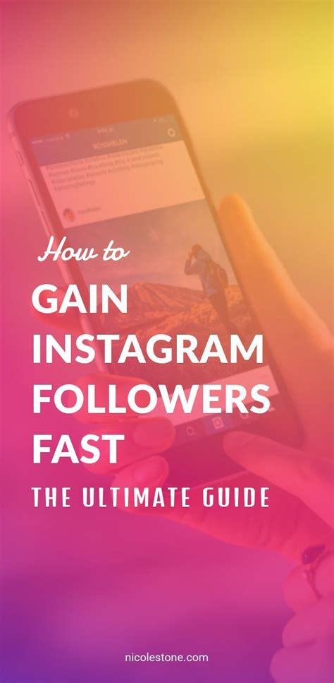 How To Gain Instagram Followers Fast In 2020 The Ultimate Guide — Nicole Stone Gain