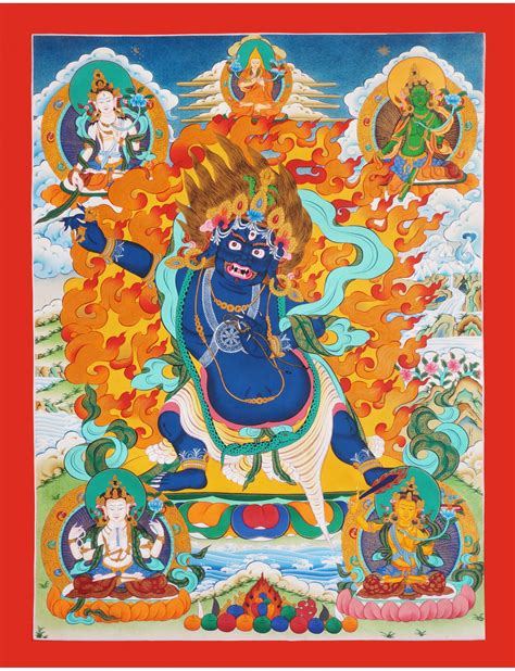 Vajrapani With Other Gods