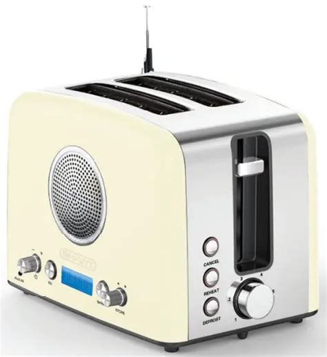 Smart Srt2 Retro Radio Toaster Instruction Manual