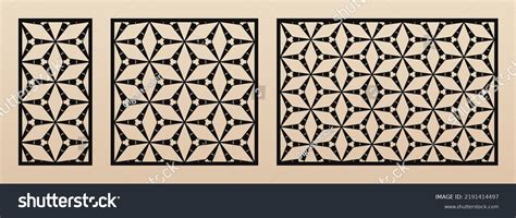 Laser Cut Panels Vector Design Abstract Stock Vector (Royalty Free ...