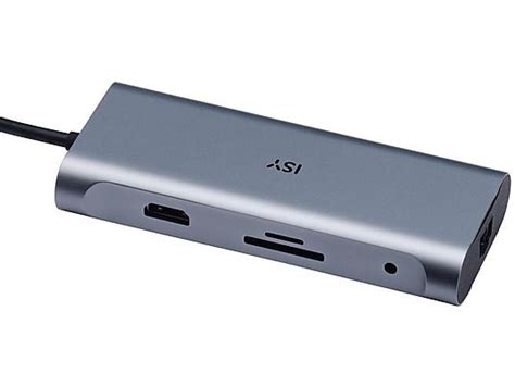 Isy Iad 1025 1 Usb C 6 In 1 Multiport Adapter Silber Aluminium Multiport Adapter Kaufen Saturn