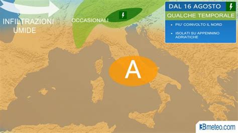 Meteo Ferragosto Italia Sole E Caldo Salvo Nuovi Temporali Su Parte