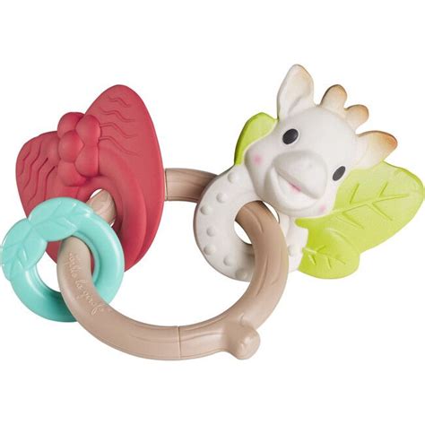 Sopure Naturchew Rattle Multi Sophie La Girafe Teethers And Rattles