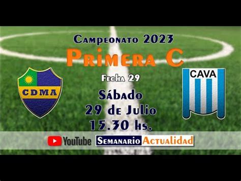 Primera C Campeonato 2023 Fecha 29 Alem Vs Victoriano Arenas