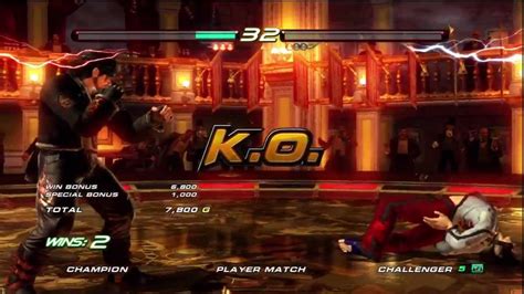 Tekken 6 Sergei Dragunov Paul Phoenix Vs Devil Jin Hwoarang Matches