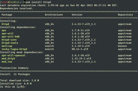 Comment Installer Lamp Stack Sur Rhel Centos Rocky Et Almalinux