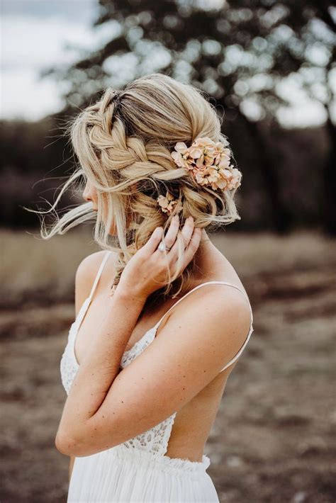 Boho Wedding Hairstyles For Every Hair Type Bohemian Wedding Hair